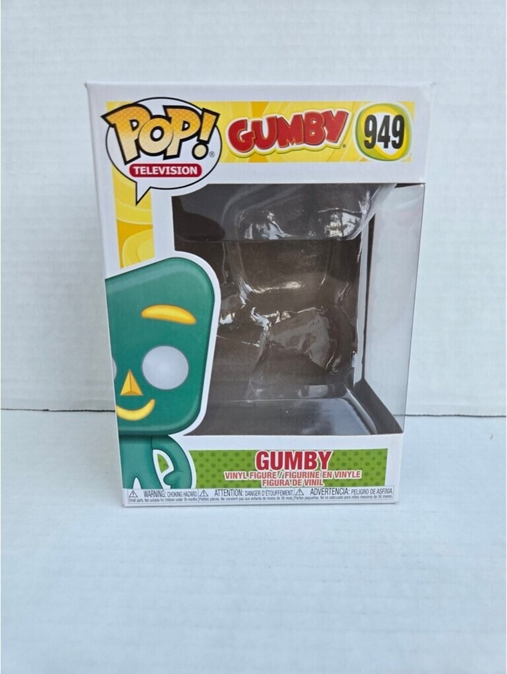 Funko Pop Television Gumby Vinyl Figure # Empty Box